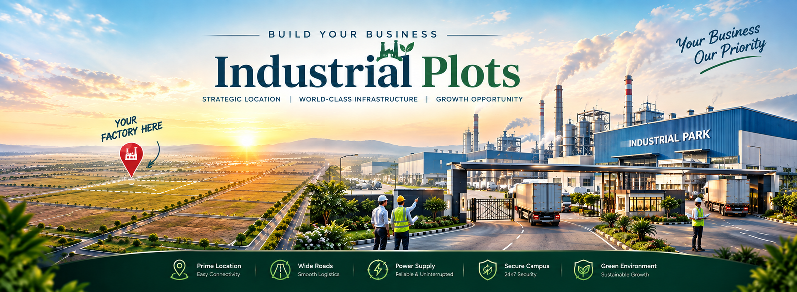 Industrial Plots in Delhi-NCR by PROFLOKS.COM